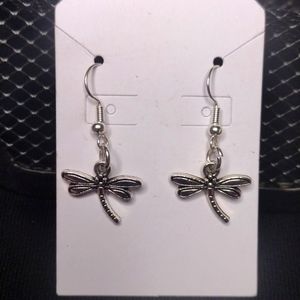 Dainty Dragonfly Earrings